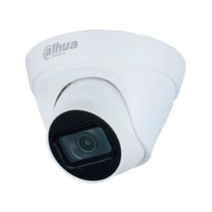 DAHUA IPC-HDW1431T1-A Cámara IP Domo POE, 4MP 2K, 2.8mm, IR 30m, Micrófono, WDR, IP67.