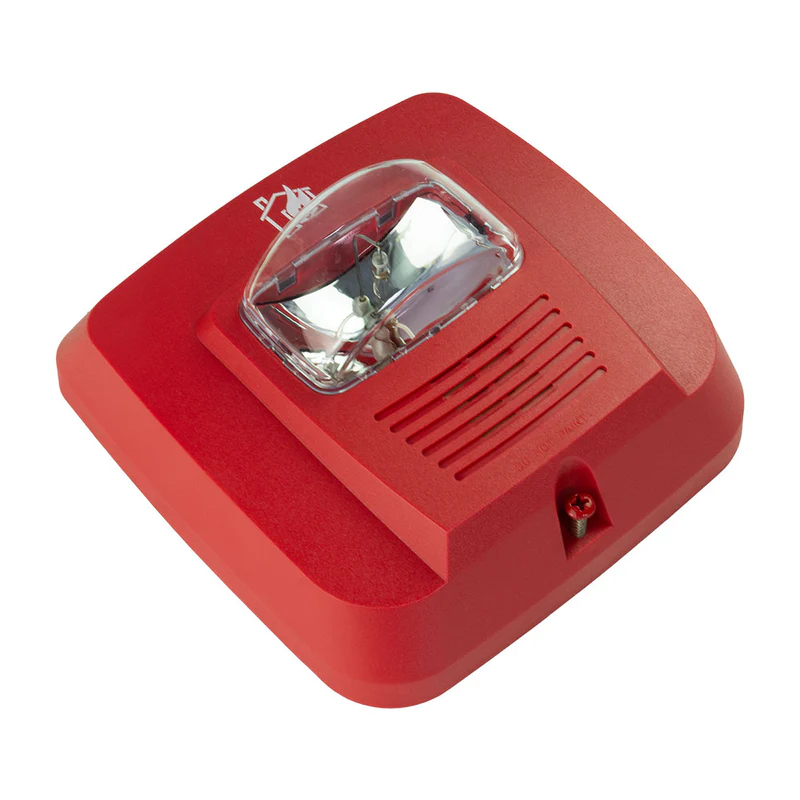 SYSTEM SENSOR SYS-HS Sirena con Luz Estroboscópica, 12/24vdc, 2 Hilos. - Imagen 2