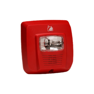 SYSTEM SENSOR SYS-HS Sirena con Luz Estroboscópica, 12/24vdc, 2 Hilos.