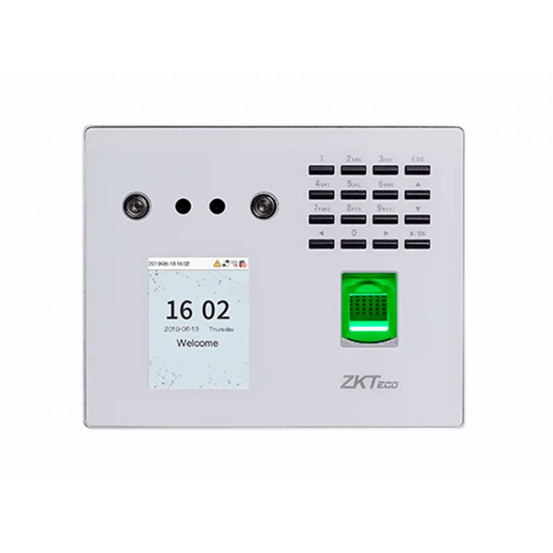 ZKTECO MB560-VL Control de Asistencia con Rostro y Huella
