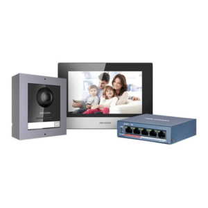 Videoportero Hikvision DS-KIS602 Kit IP Monitor 7p PoE HD