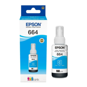 Epson T664220 Botella de Tinta Cian Original EcoTank 70ml