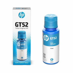 HP GT52C Botella de Tinta Cian Original de Alto Rendimiento