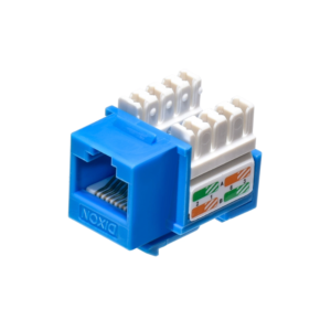CONECTOR JACK CAT6 AZUL